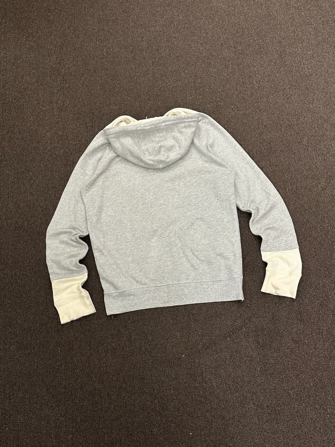 OS)DIESEL vintage 그레이 후드집업 상품이미지5