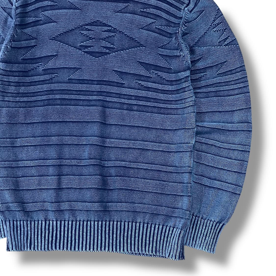 나바호 자카드 패턴 코튼 니트 y09526 상품이미지6