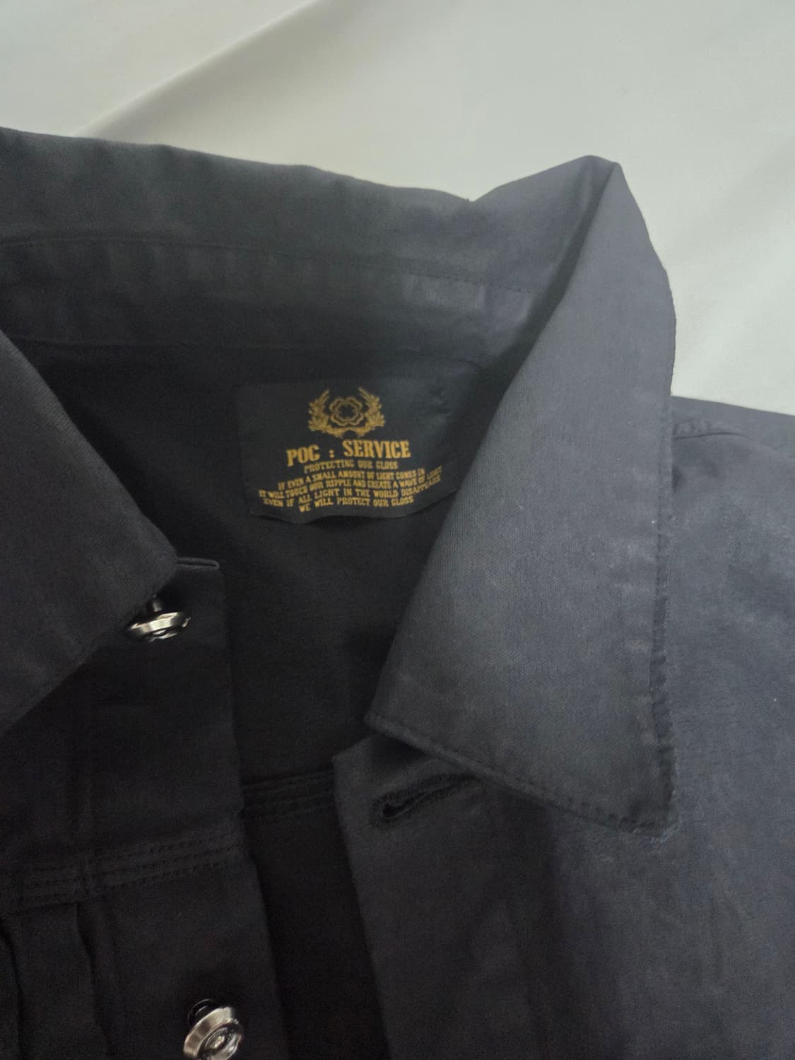 Pog service 코팅트러커 자켓 2사이즈 상품이미지2