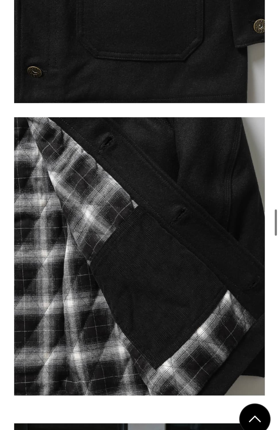 디키즈 울 초어 자켓 m 상품이미지3