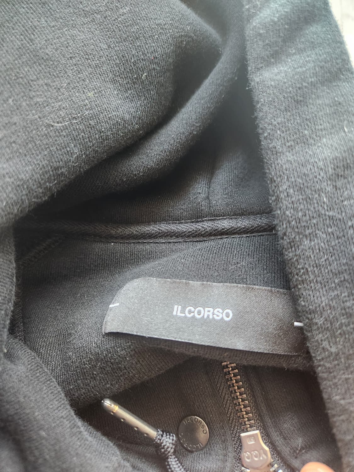 일꼬르소 후드 집업 자켓 XL 상품이미지4