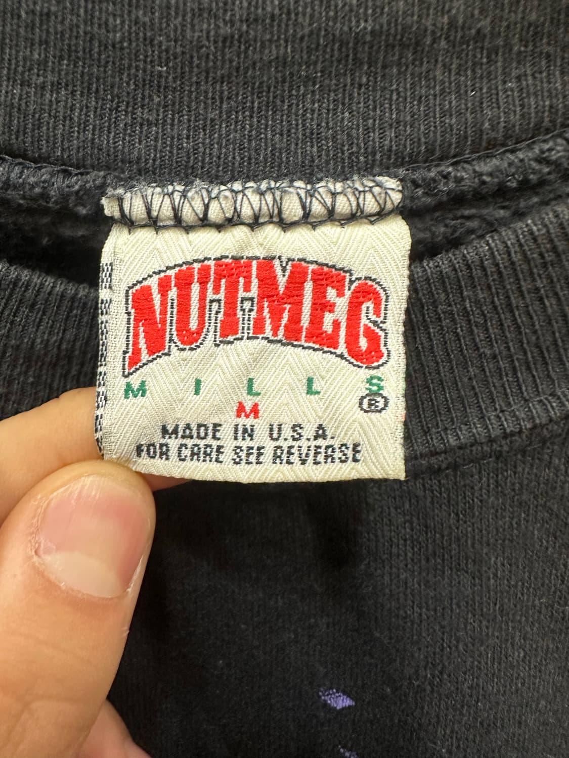 90s NUTMAG NHL made in U.S.A 스웻셔츠 맨투맨 M 상품이미지3