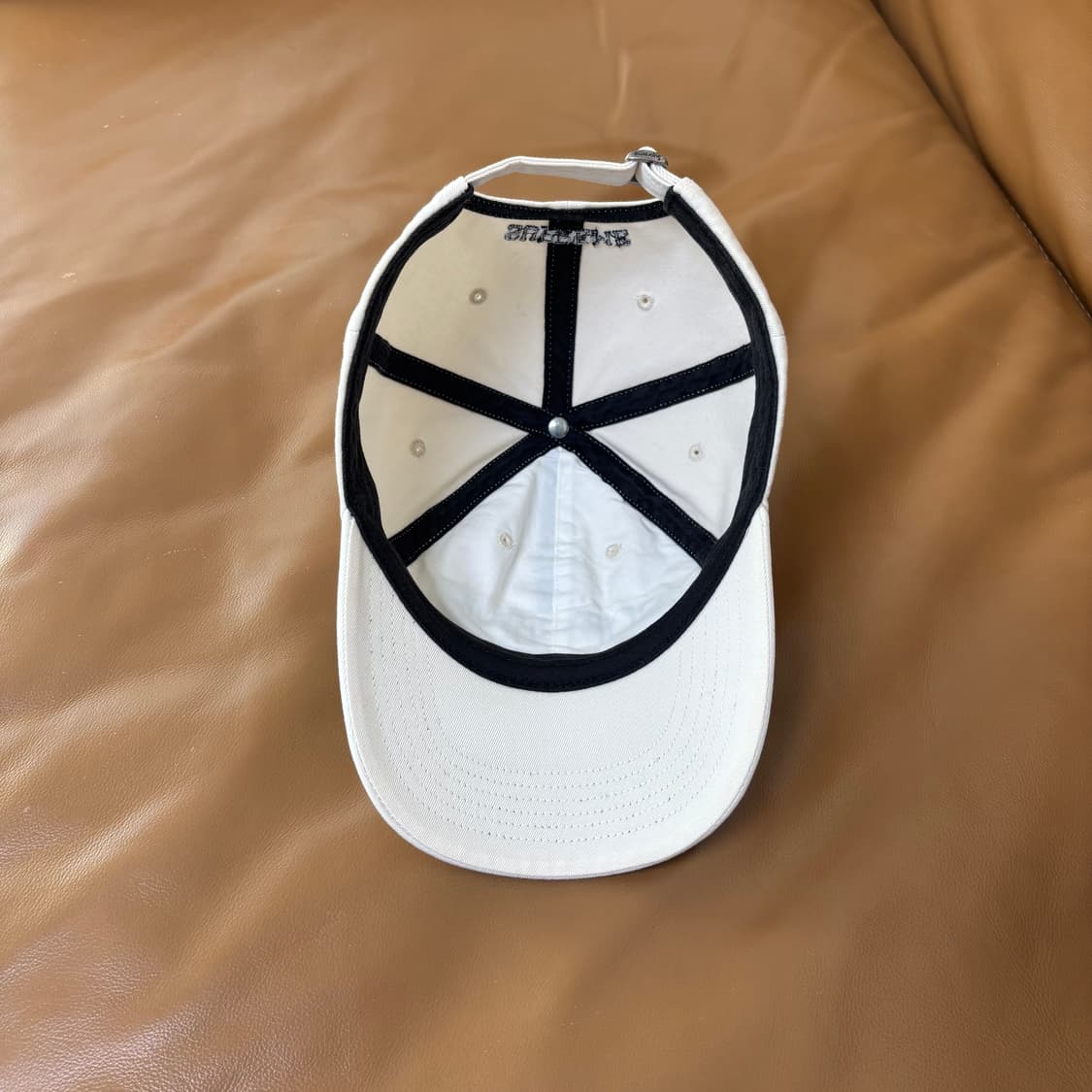 Supreme 슈프림 Est.1994 워시드 스톤 6패널 볼캡 모자 상품이미지6