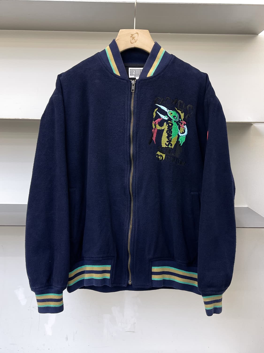 카브엠트 19ss 코브라 플리스 집 자켓 상품이미지3