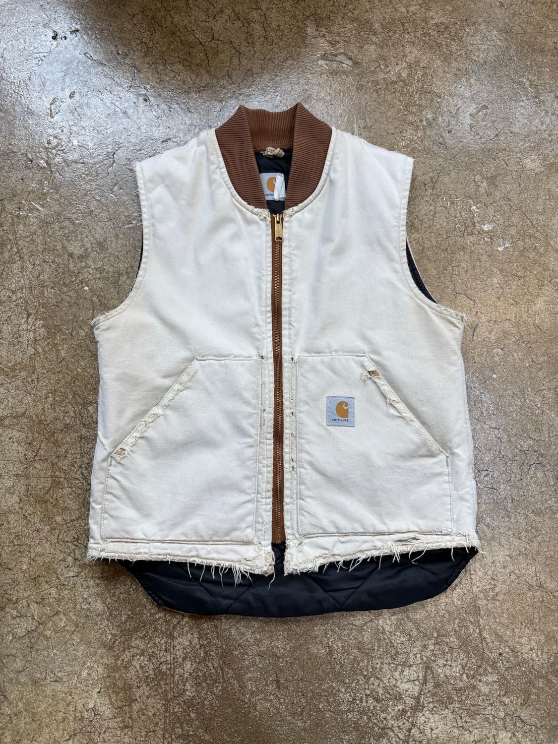 칼하트 빈티지 캔버스 페이딩 베스트 상품이미지1