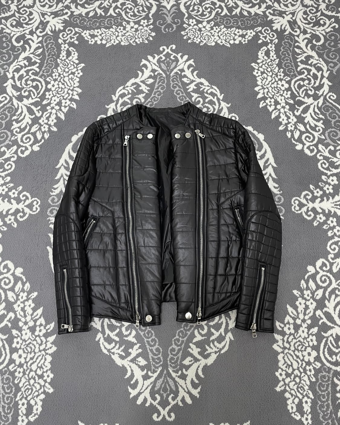 Balmain Archive Quilted Biker Jacket 상품이미지1