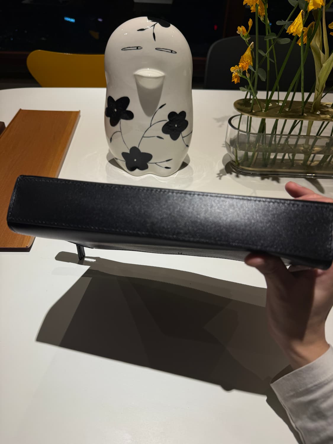 몽블랑 가죽 클러치 블랙 상품이미지4