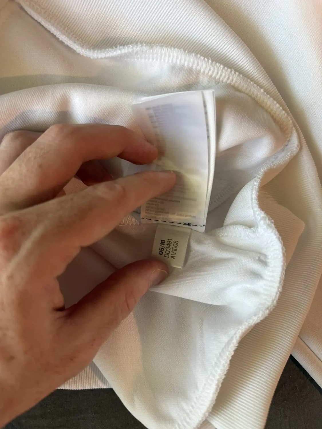 아디다스 x kith 트랙탑 져지 화이트 M 상품이미지6