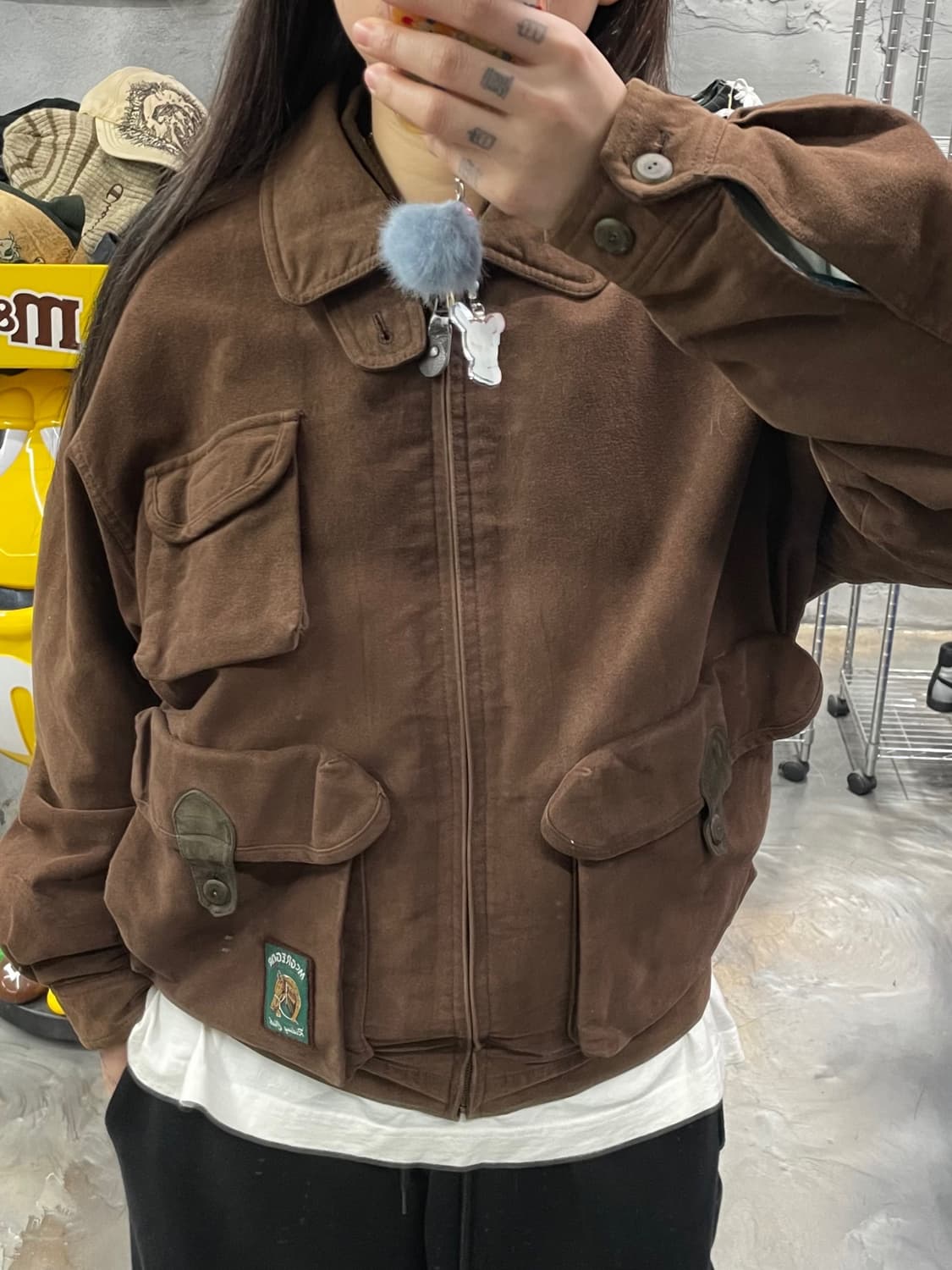 맥그리거 스웨이드 봄버 자켓 상품이미지9