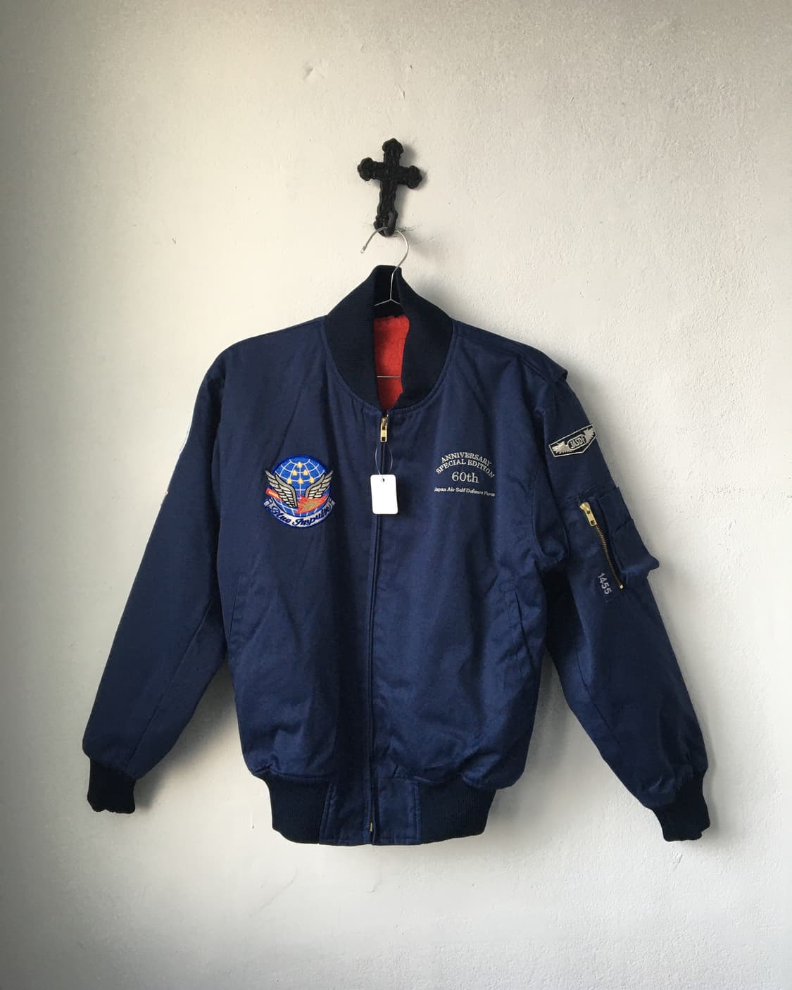 Patch point flight jacket 상품이미지3