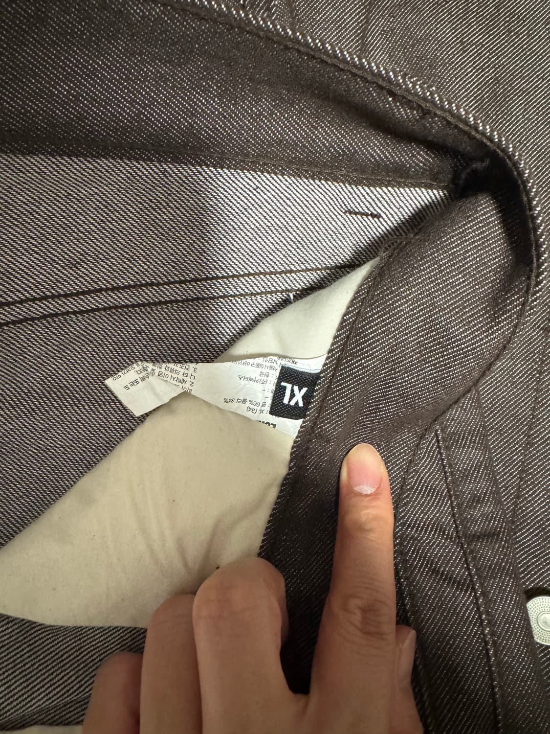 로드 존 그레이 브라운 셋업 XL 상품이미지3