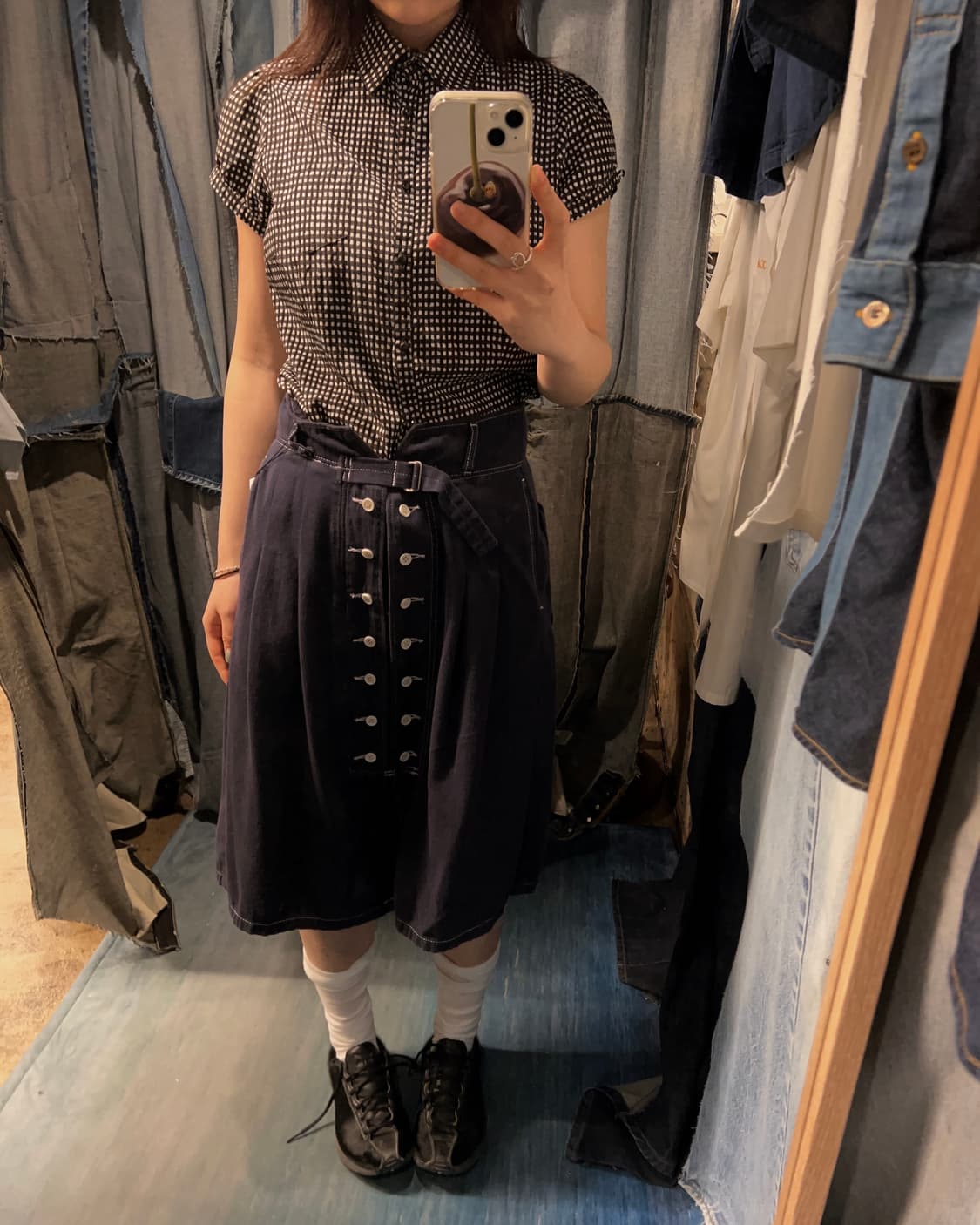 25-27 ) FRAPBOIS Button Two-Tuck Shorts 상품이미지2