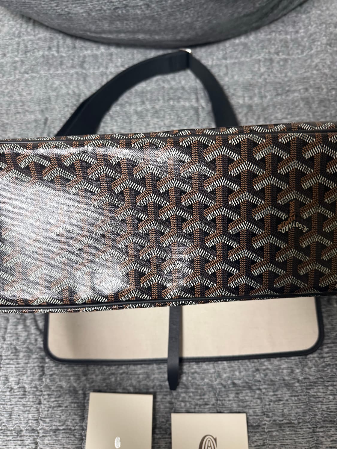 고야드 카페티엔 MM 메신저백 블랙 상품이미지3