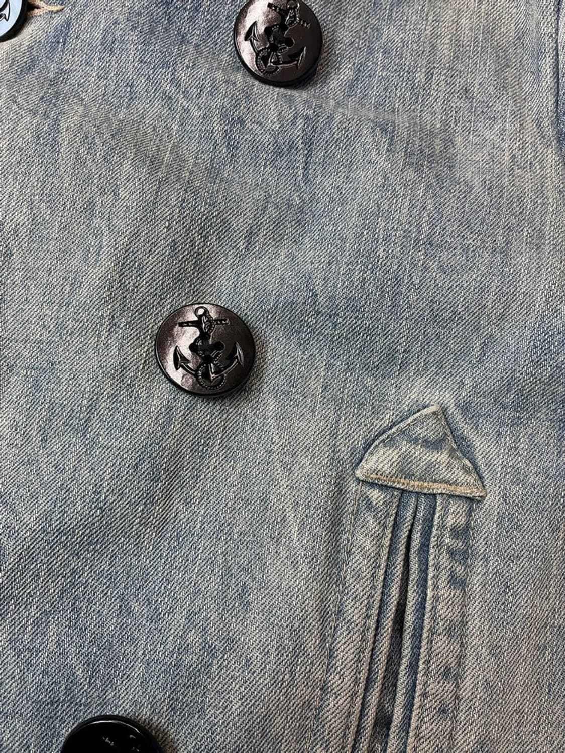 데님앤서플라이 랄프로렌 더블 브레스트 데님 자켓 PN6011 상품이미지4