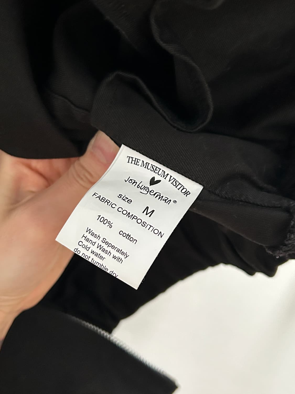 더뮤지엄비지터 존버거맨 자켓 상품이미지4