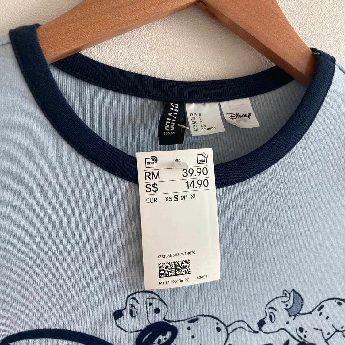 H&M 디즈니 101 달마시안 티셔츠 상품이미지7
