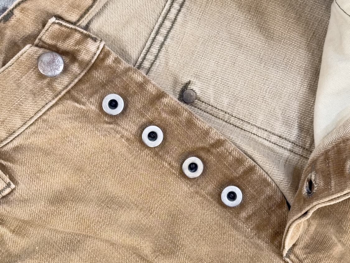 더블알엘(RRL) 하이슬림핏 31/30 사이즈 컬러 데님 판매합니다. 상품이미지5