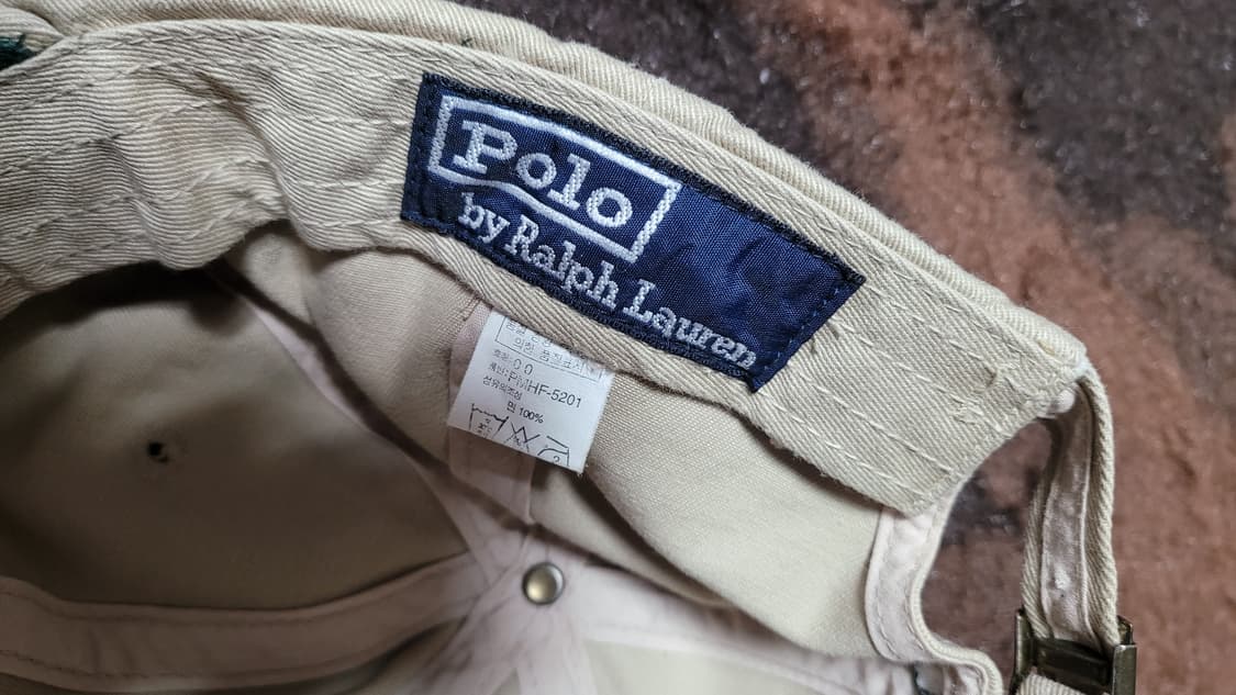 폴로 랄프로렌 카멜 색상 캡 상품이미지5