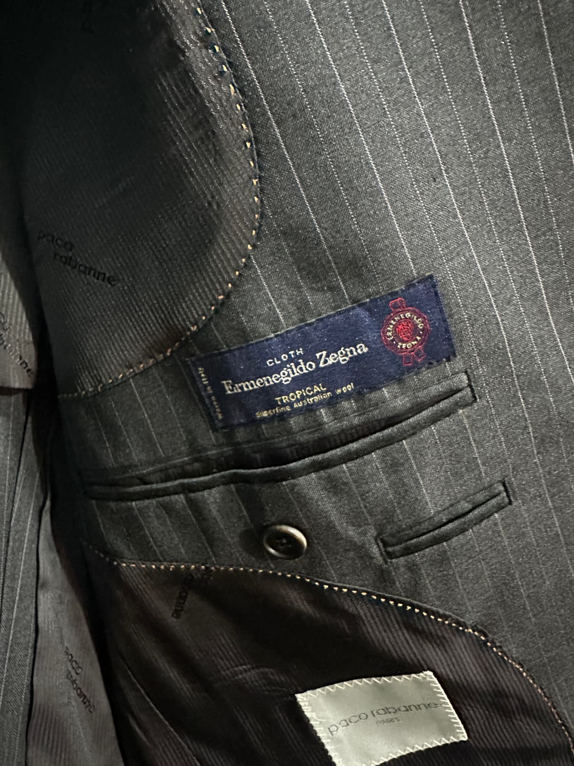 에르메네질도 제냐 오버핏 블레이져100-105 상품이미지5