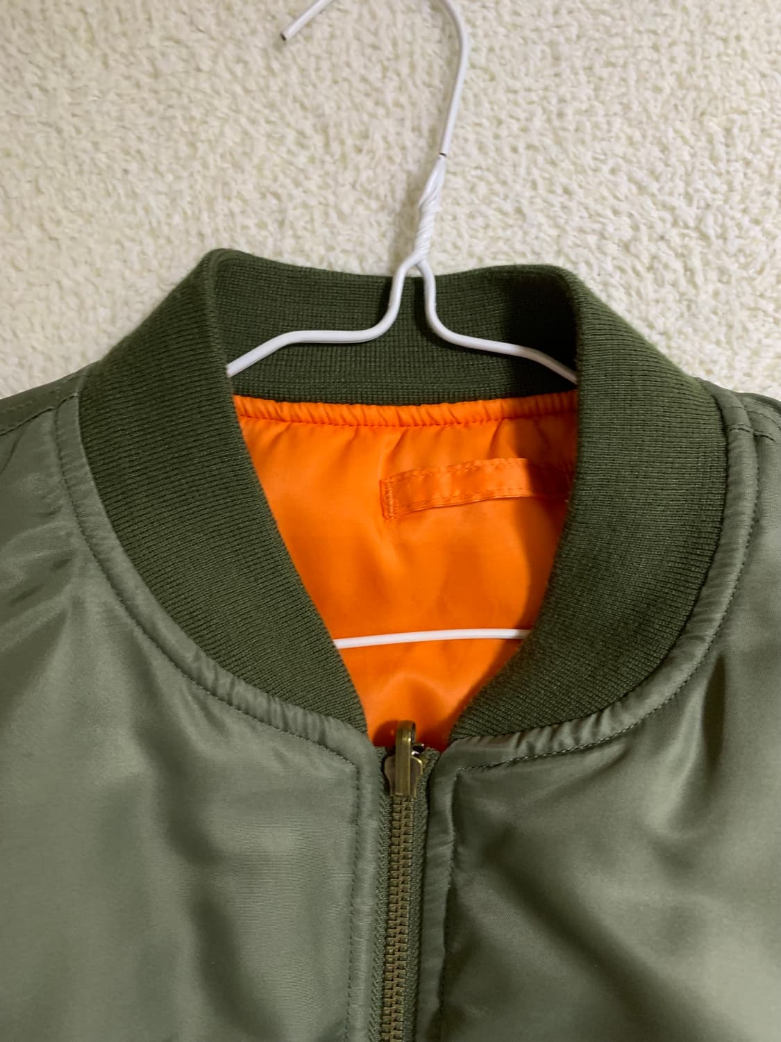 페일제이드 ma-1 항공점퍼 카키 상품이미지3