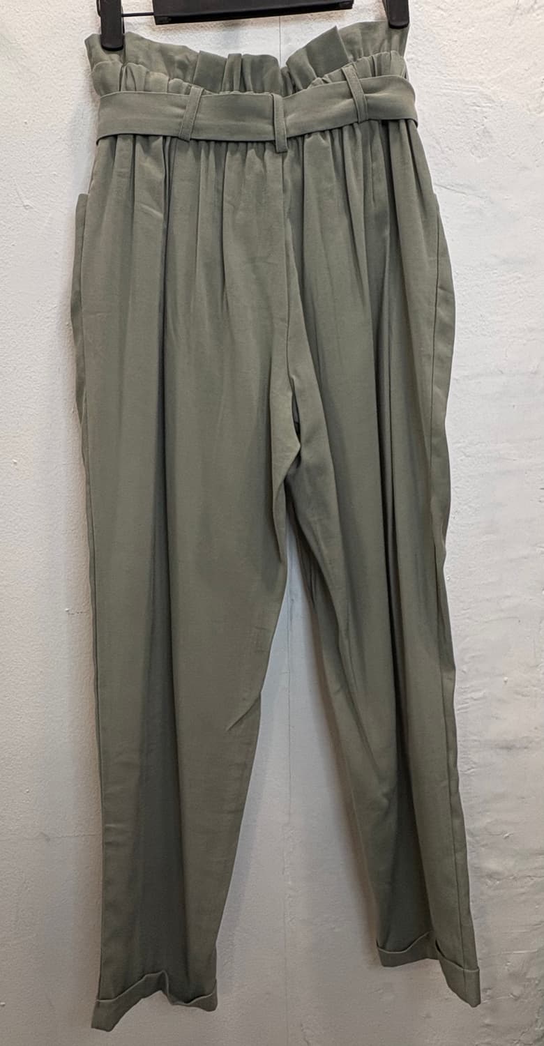ZARA 카키 와이드 팬츠 XS/S 상품이미지5
