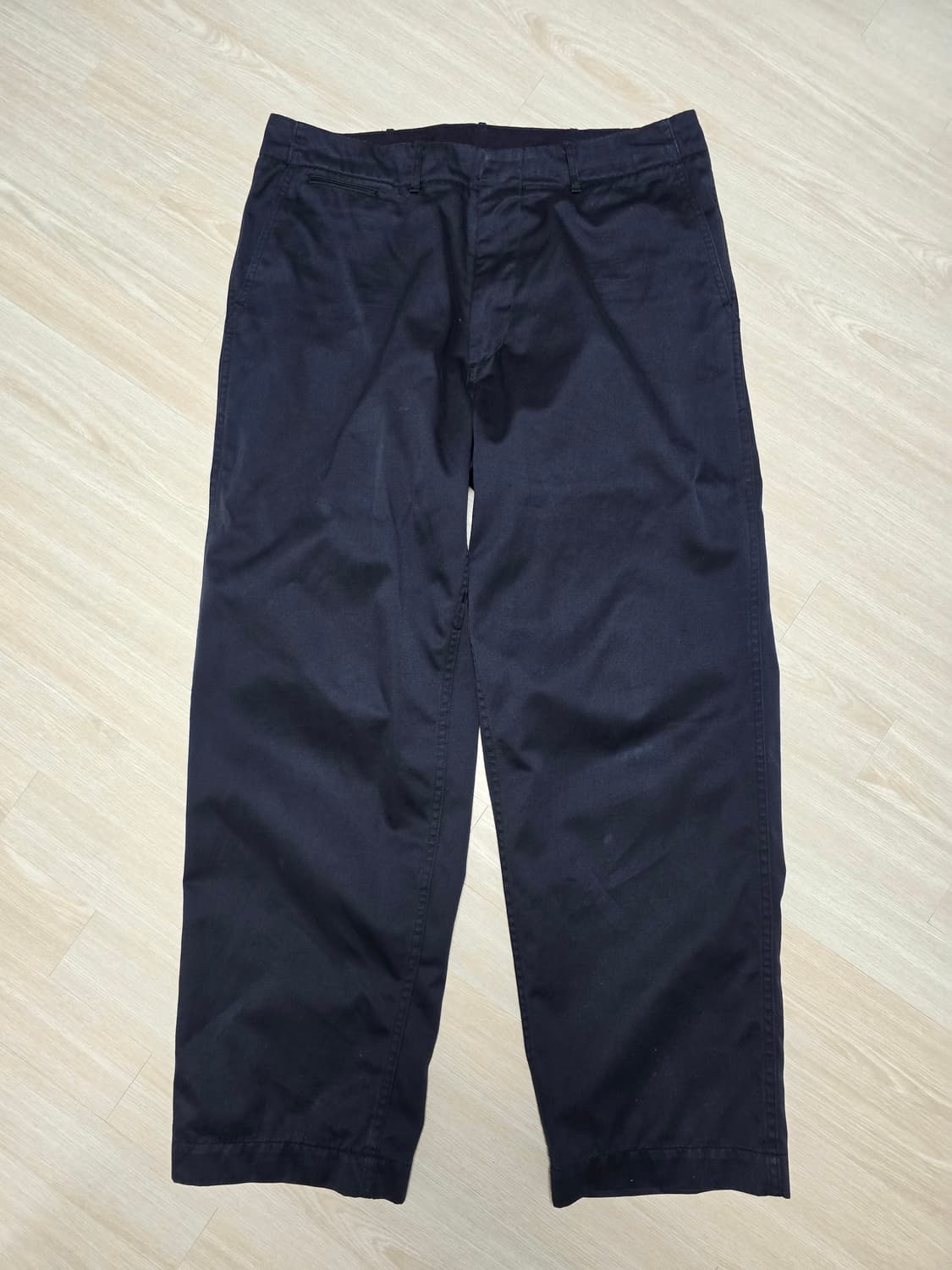 나나미카 와이드 치노 팬츠 네이비 nanamica- 36 사이즈 상품이미지1