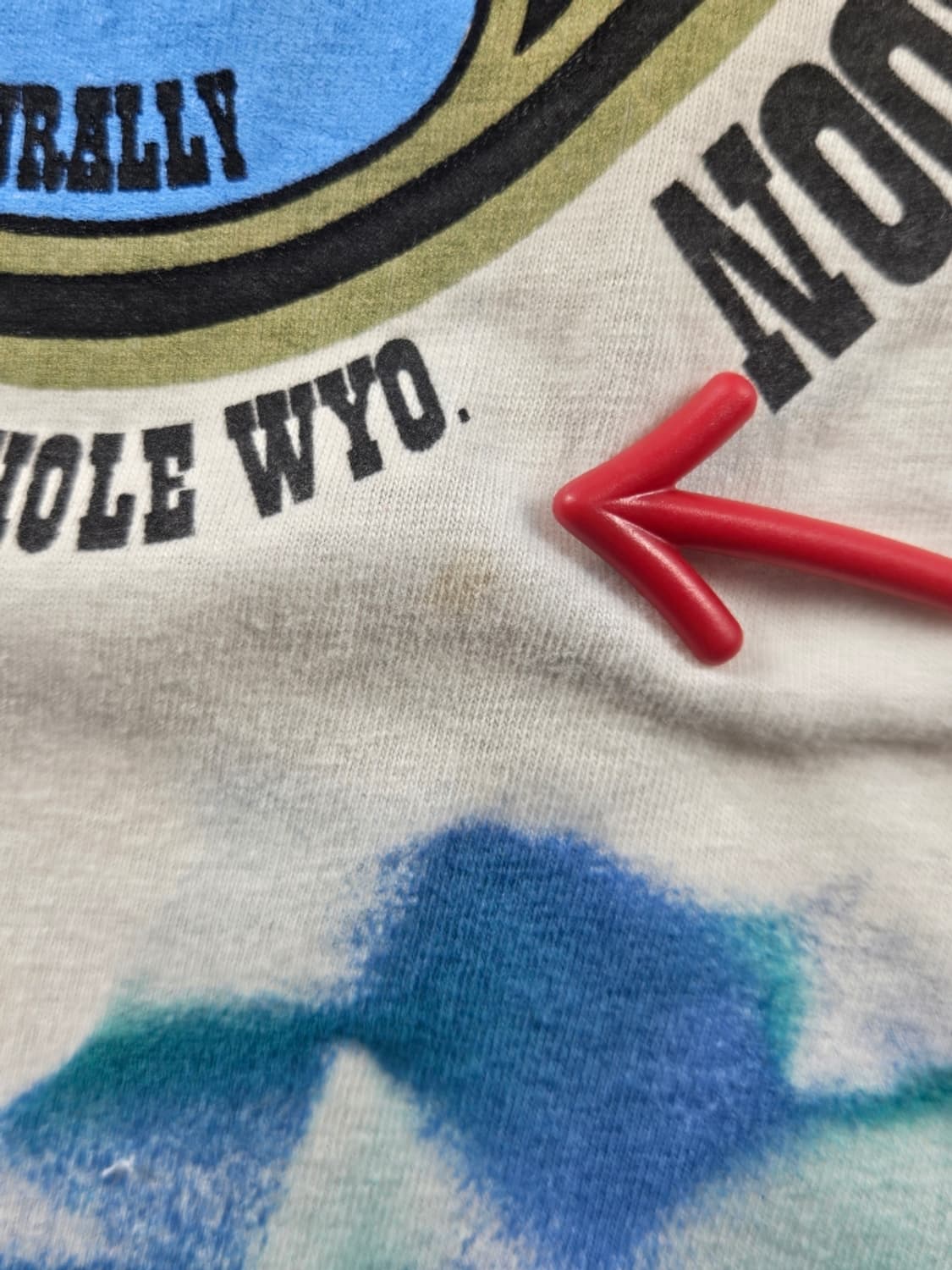 90's USA HANES 커스텀 싱글스티치 롱슬리브( L )/11424 상품이미지5