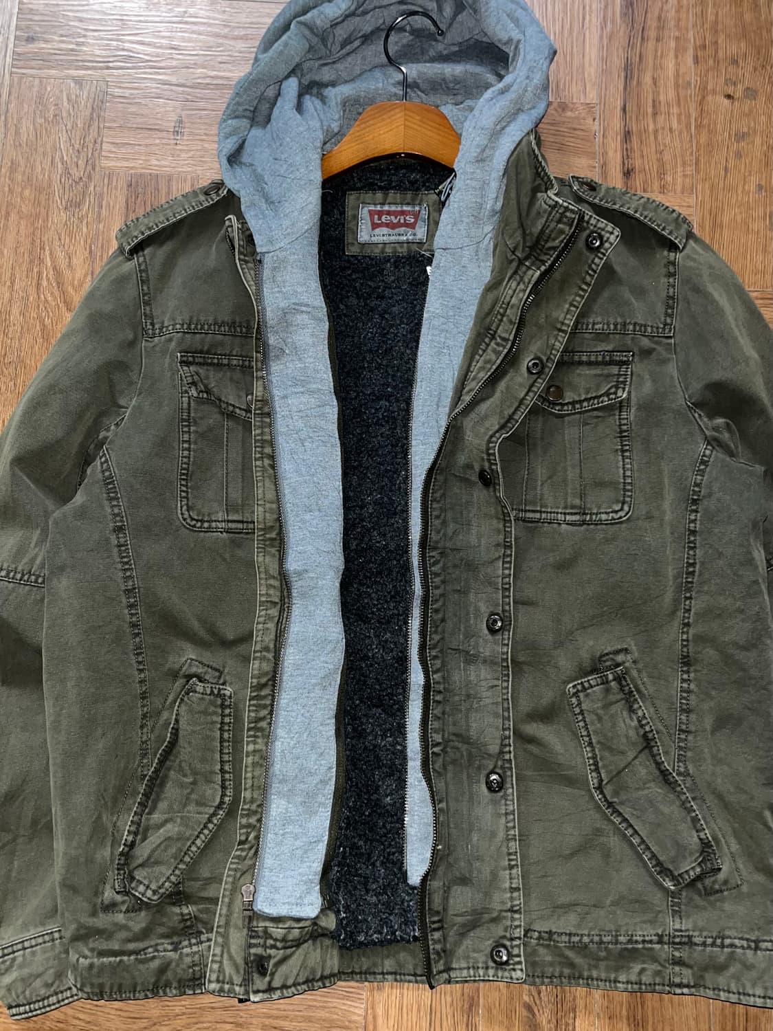 리바이스 후드 워크 트러커자켓 상품이미지3