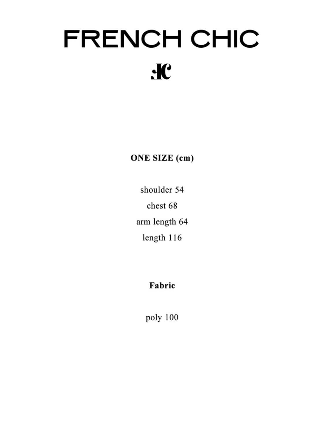 뉴치프시크 프렌치시크 맥코트 상품이미지3