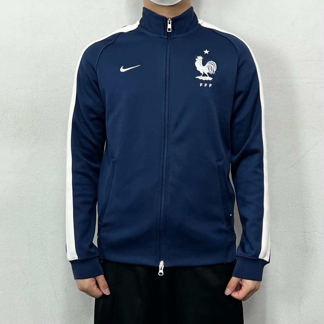 나이키 스우시 프랑스 14-16 국대 투웨이 트랙탑 져지자켓  상품이미지3