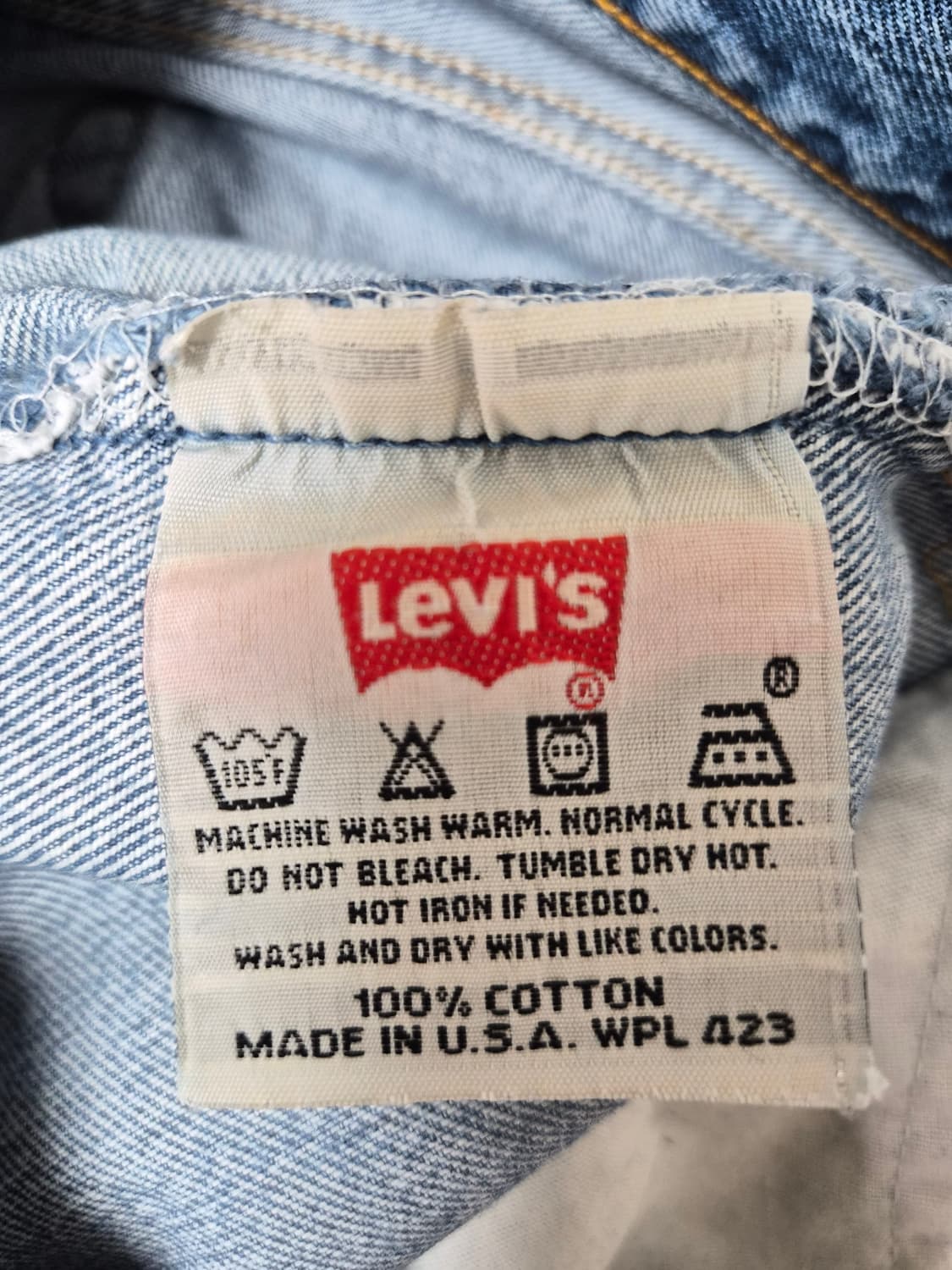 리바이스Levis 90s 501 스트레이트 연청 29사이즈 P-223 상품이미지4