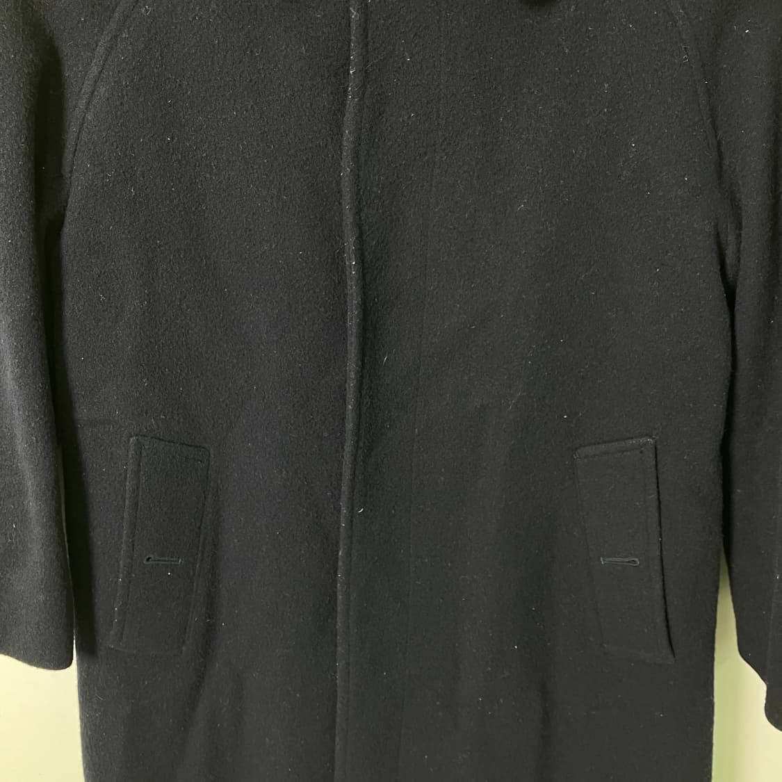 버버리 네이비 울 맥코트 상품이미지5