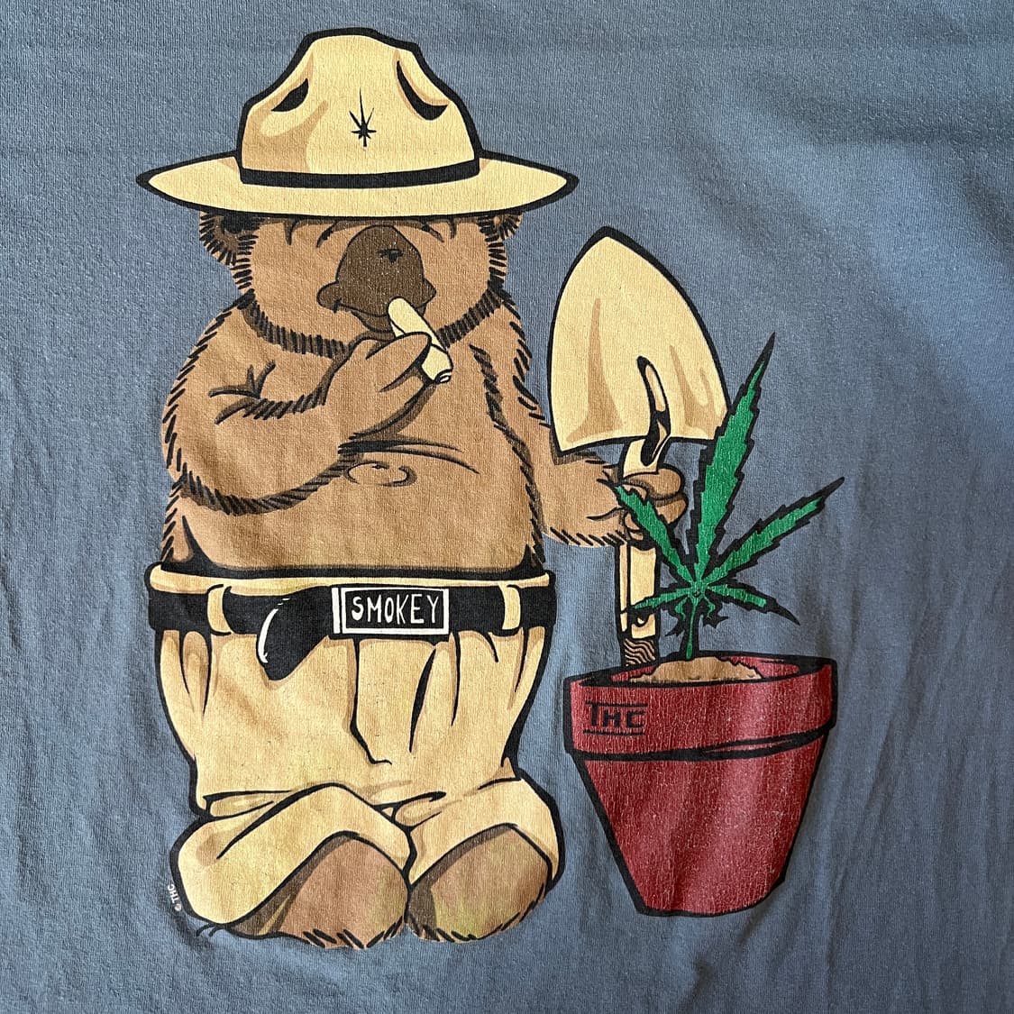 빈티지 00s THC 그래픽 티셔츠 상품이미지3