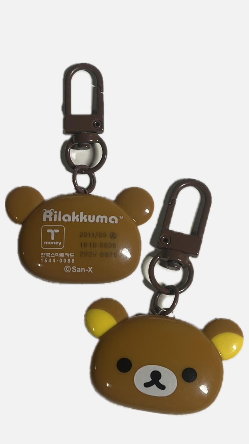 리락쿠마 티머니 키링 상품이미지2