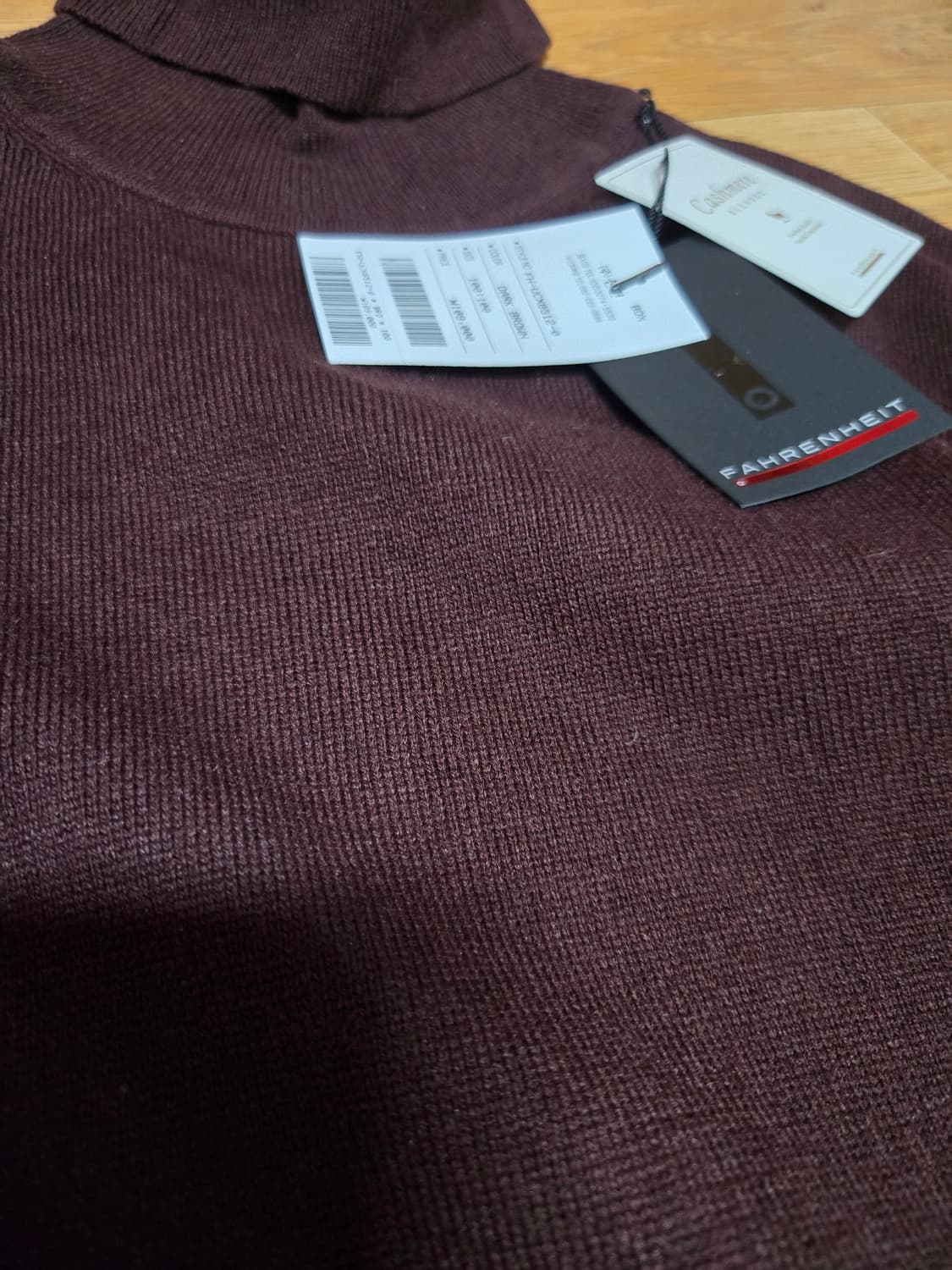 파렌하이트 남성 캐시미어 폴라니트티 상품이미지8