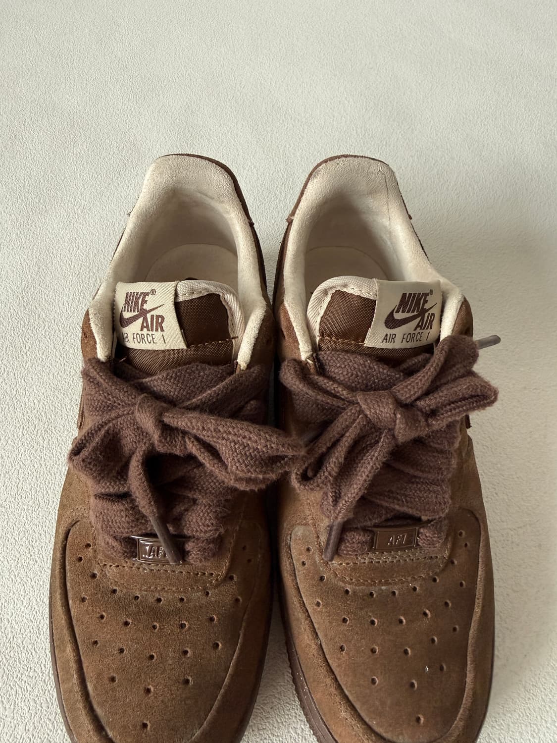 [230]나이키(NIKE) 스웨이드 브라운 포스로우 상품이미지6