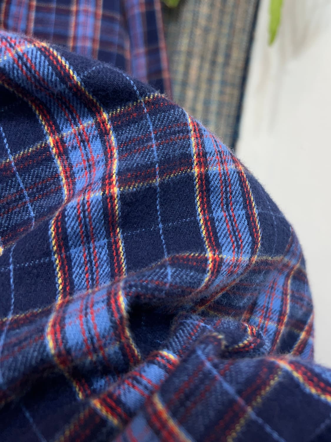 PAPAS  Flannel Check Shirt 상품이미지10