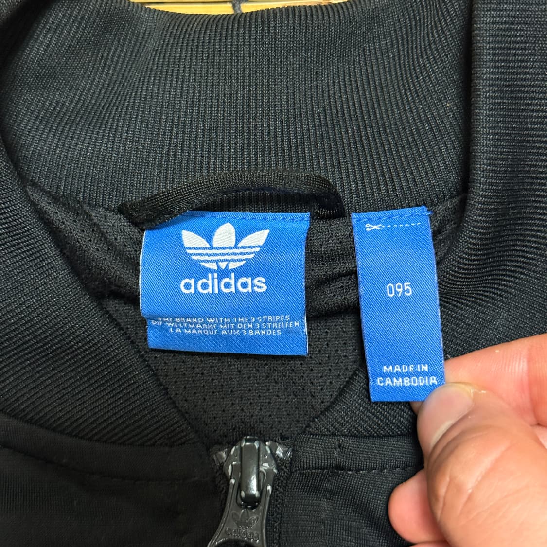 아디다스 블랙 슈퍼스타 져지 m 상품이미지5