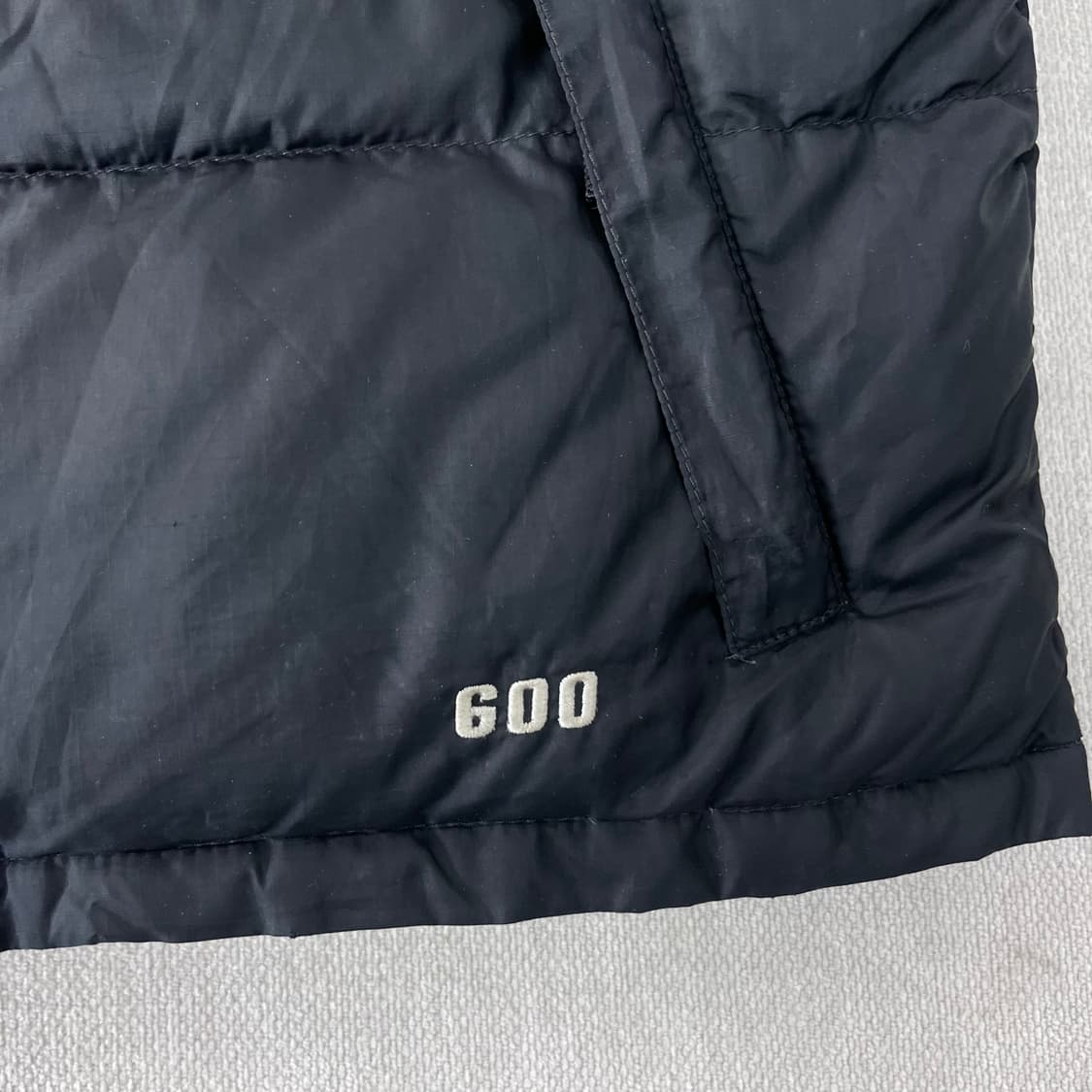 95 노스페이스 600 센터로고 구스 조끼 패딩 상품이미지5