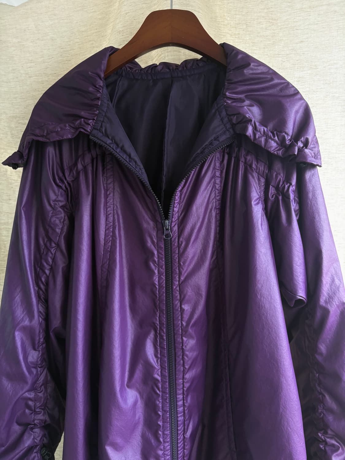 ISSEY MIYAKE ME coat 이세이미야케 나일론 코트 상품이미지2
