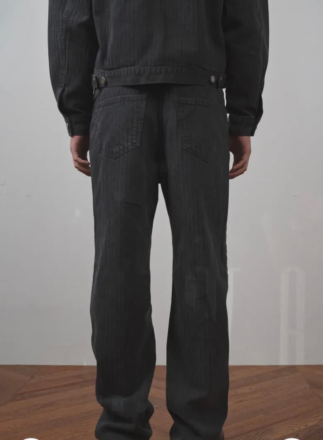 Herringbon straight pants 상품이미지4