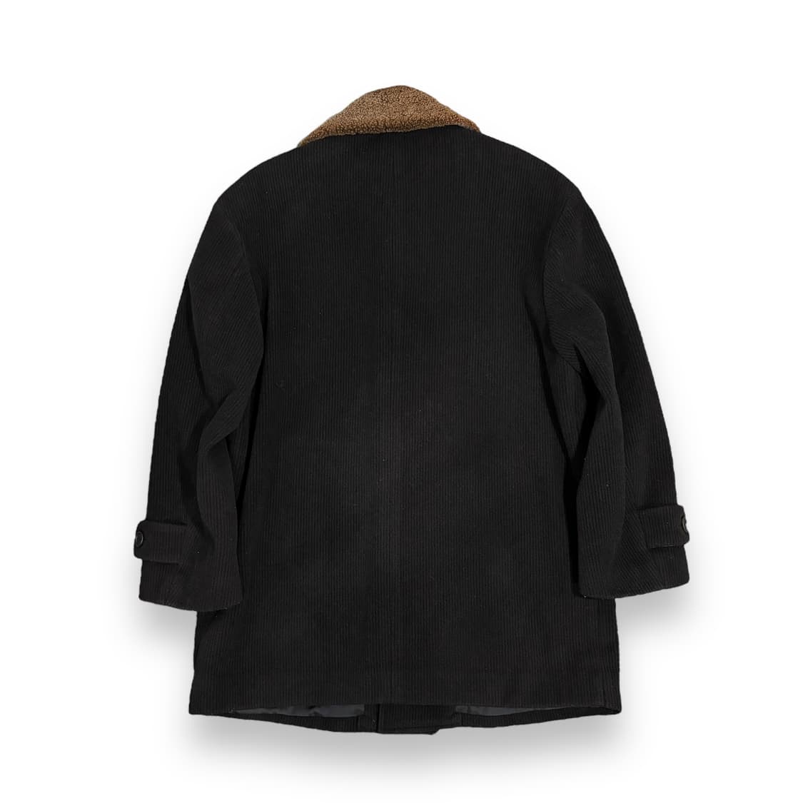 입생로랑 YSL 양털카라 브라운 코트 상품이미지2