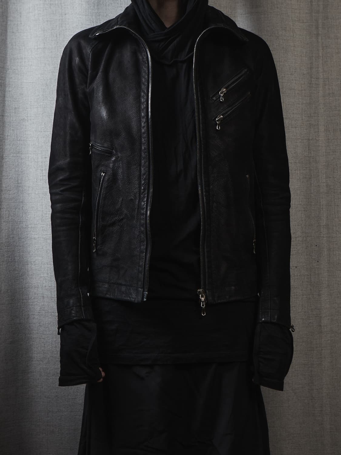 Julius SS 08 레더 자켓 상품이미지8