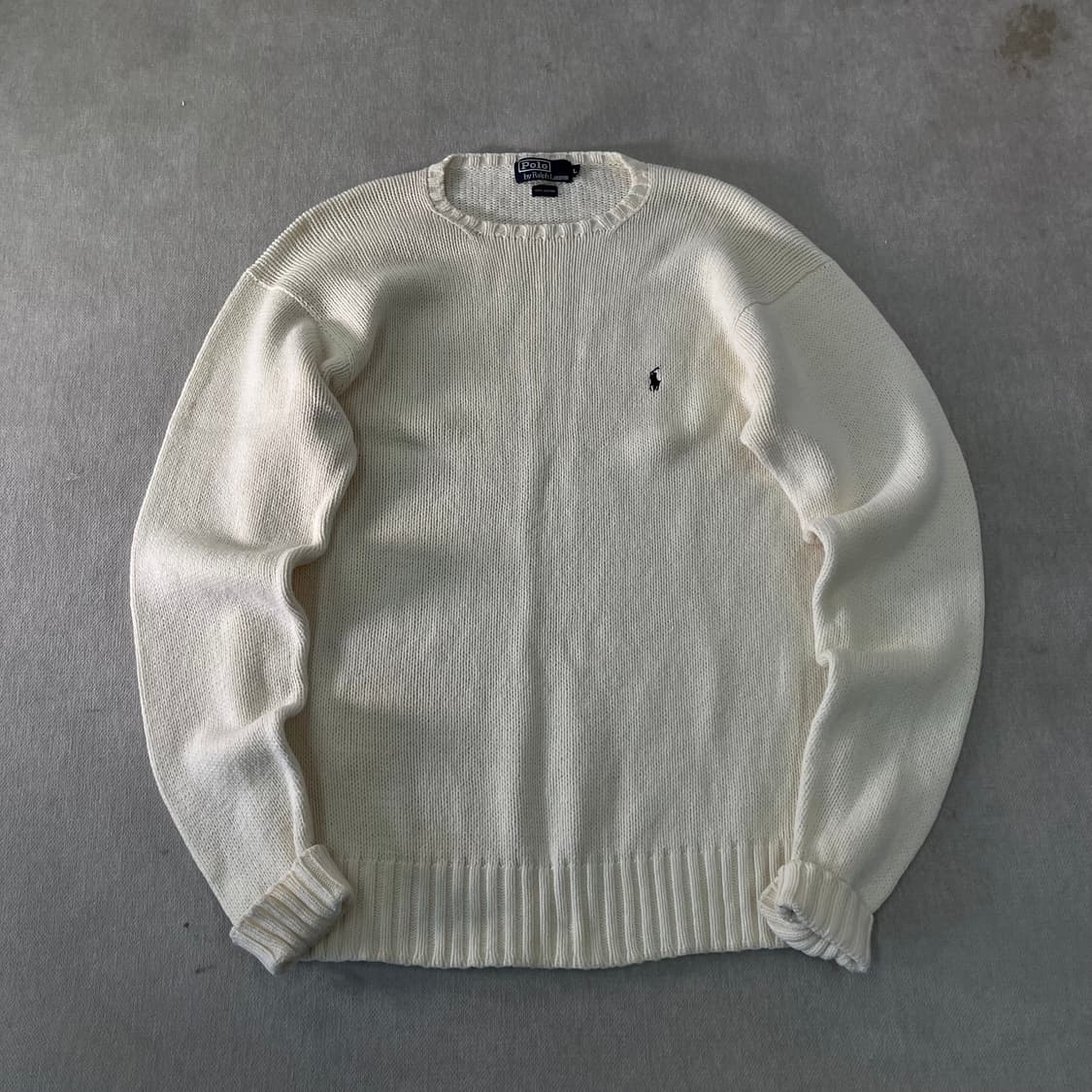 105 폴로랄프로렌 일본판 코튼 니트 상품이미지1
