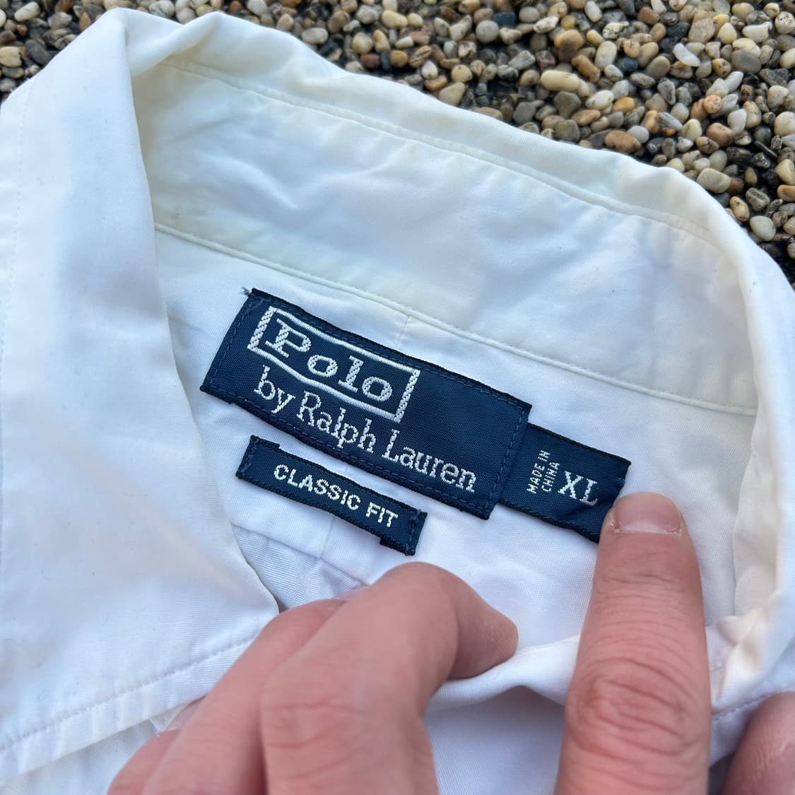 폴로 랄프로렌(polo ralph lauren) P.R.L 화이트 셔츠 상품이미지5