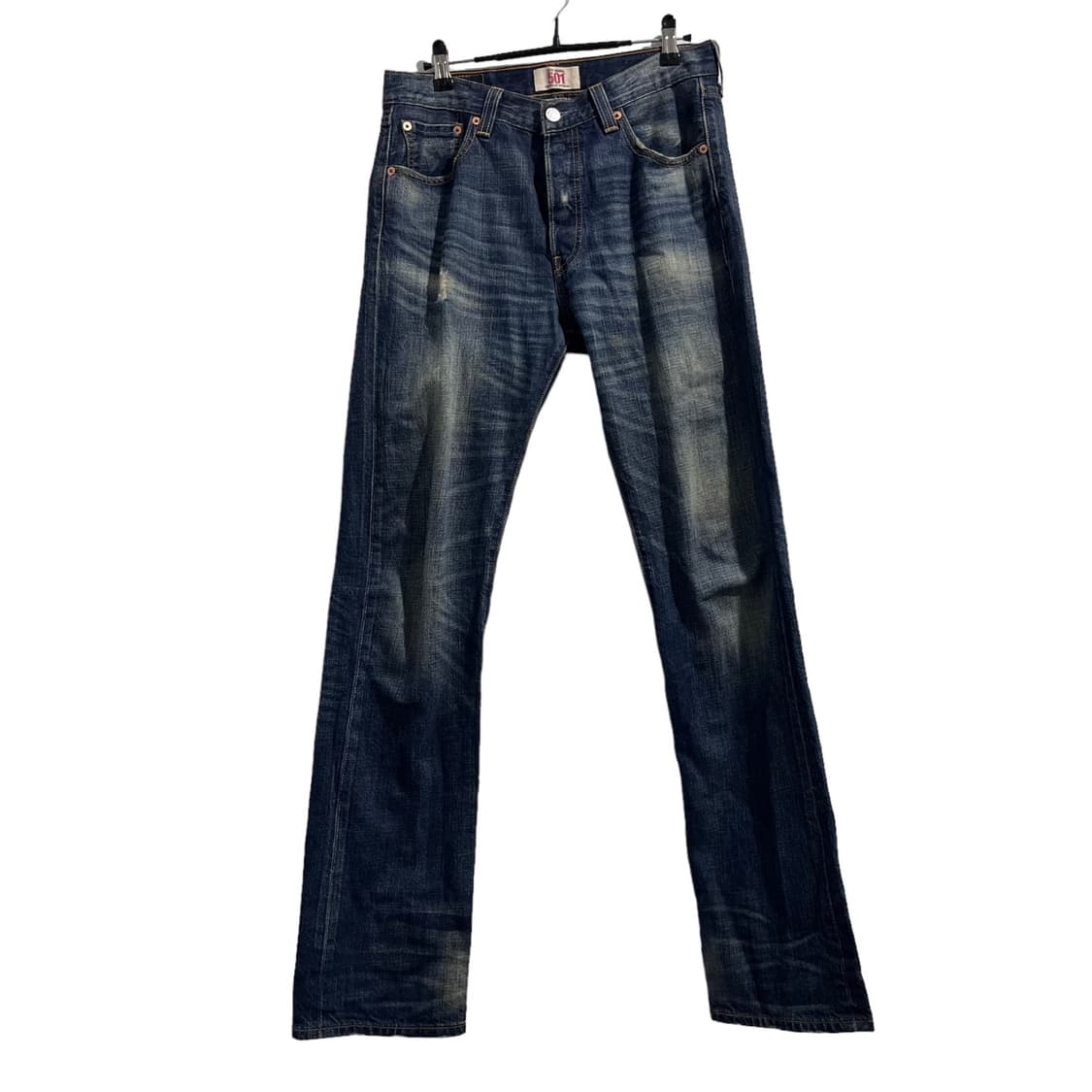 리바이스 501 워싱 데님 팬츠 상품이미지2