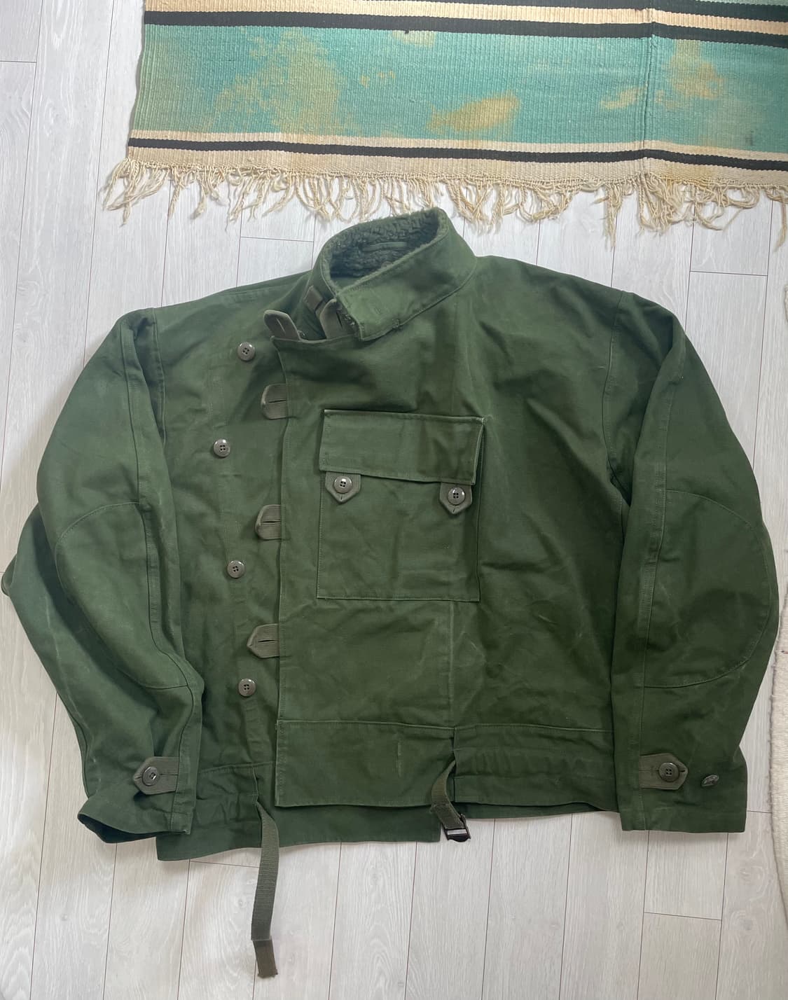 민트급 스웨덴 모터사이클 자켓 밀리터리 xxl xxxl 56 상품이미지1