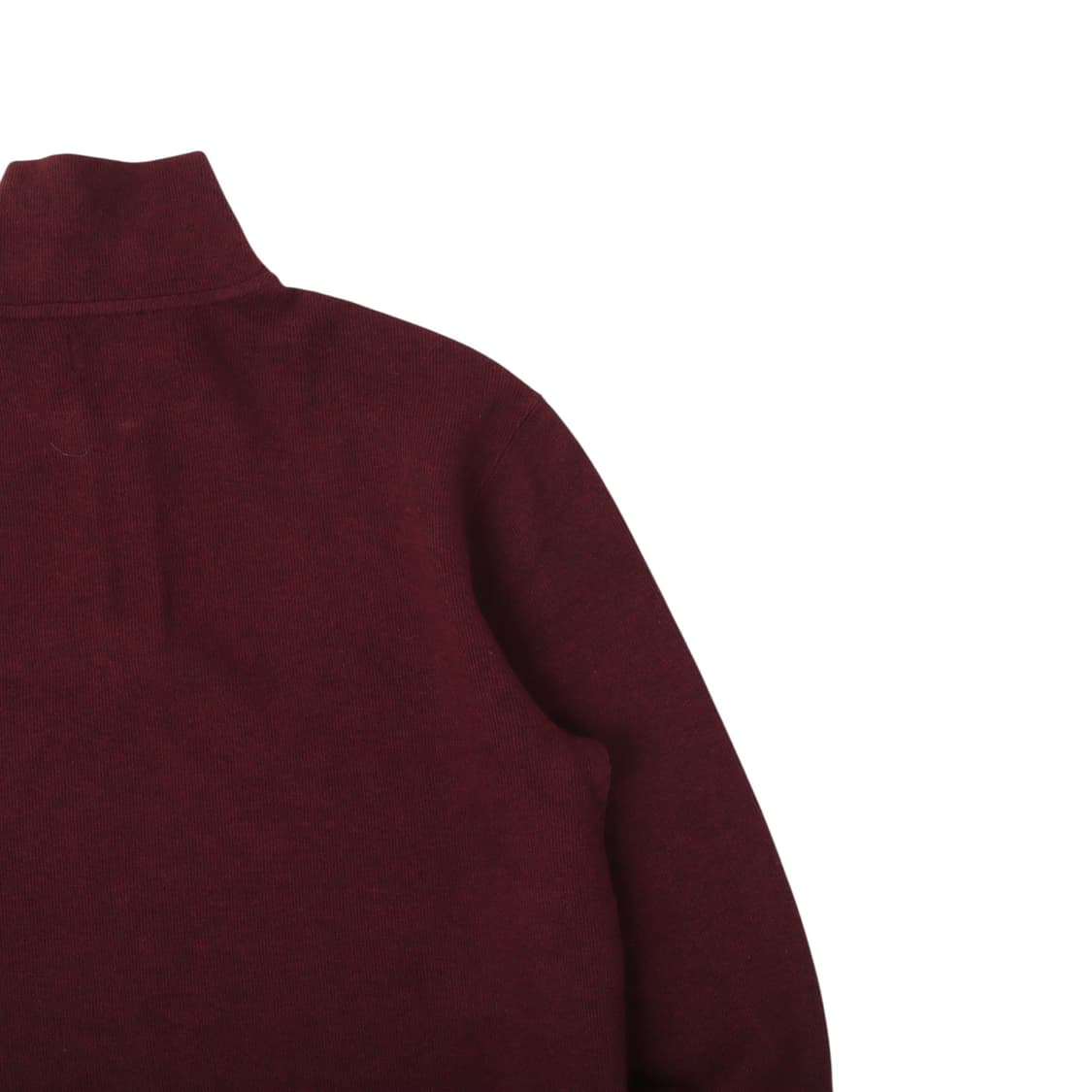 폴로 랄프로렌 버건디 하프집업 코튼 니트 상품이미지6
