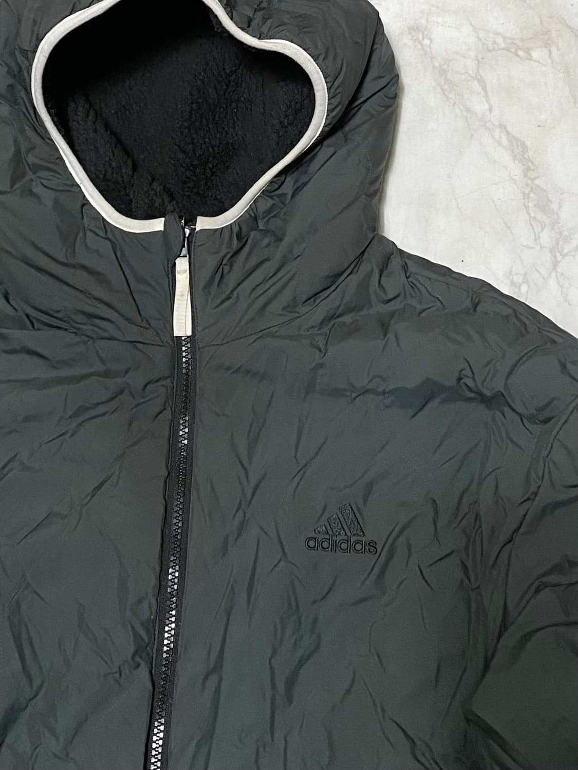 아디다스 후리스 양면 리버시블 패딩 105 사이즈 상품이미지2