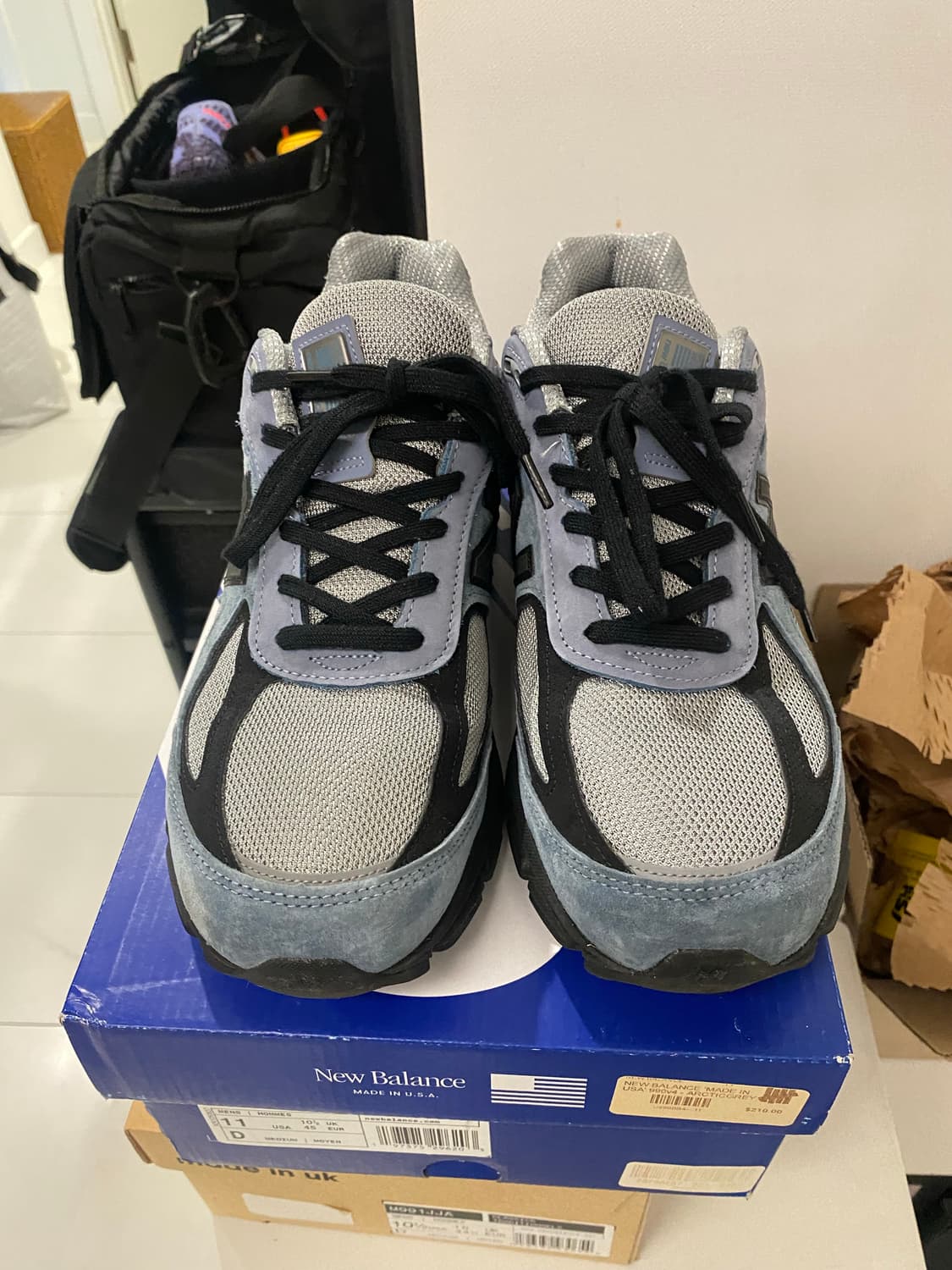 뉴발란스 990v4 메이드 인 USA 아크틱 그레이 285 상품이미지2